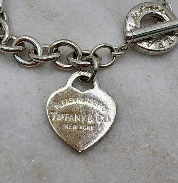 Tiffany&Co. Heart Tag Toggle Bracelet Silver 925 - IP382661 - Image 4