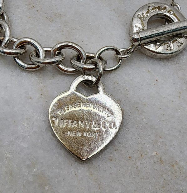 Tiffany&Co. Heart Tag Toggle Bracelet Silver 925 - IP382661 - Image 13