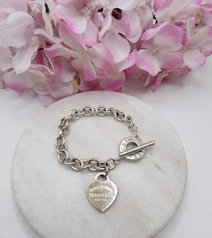 Tiffany&Co. Heart Tag Toggle Bracelet Silver 925 - IP382661