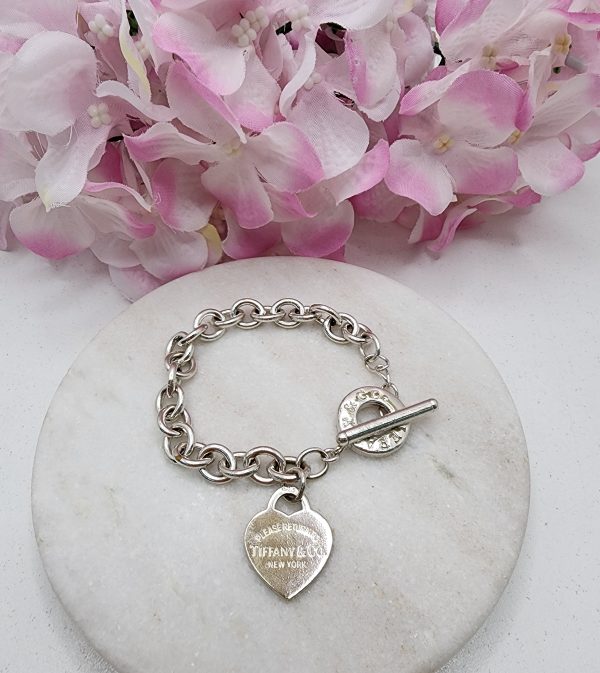 Tiffany&Co. Heart Tag Toggle Bracelet Silver 925 - IP382661