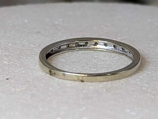 Ladies 10ct Gold Diamond Ring - BP355425 - Image 10