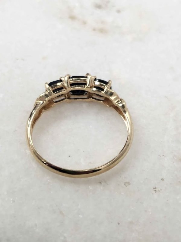 9CT YELLOW GOLD RING #GN388413 - Image 3