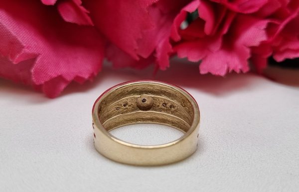 9ct Yellow Gold Diamond Dress Ring TW384472 - Image 12