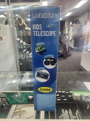 KIDS LIVINGSTONE TELESCOPE IN BOX #GN387308