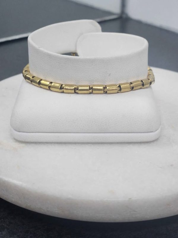24CT YELLOW GOLD BRACELET #GN390396 - Image 14
