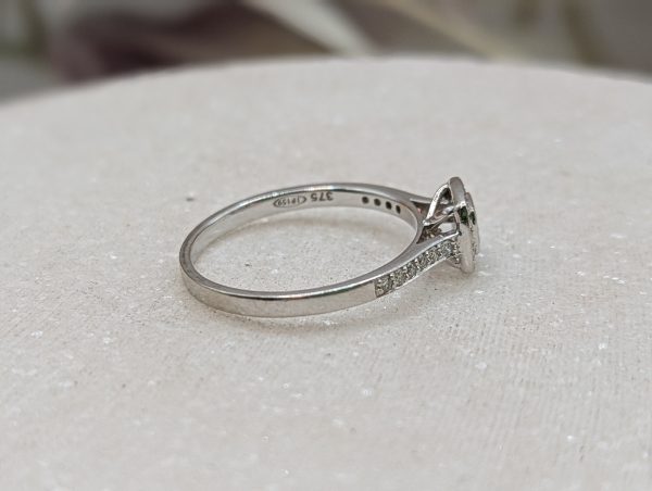 Ladies 9CT White Gold Diamond Ring (1.7gms) - BP365731 - Image 3