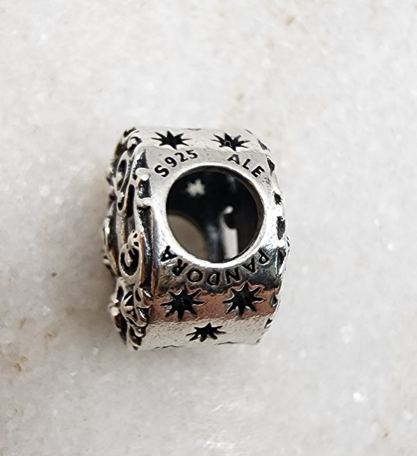 Pandora Disney Cinderella Midnight Pumpkin Openwork Charm Sterling Silver - IP377423-9 - Image 4