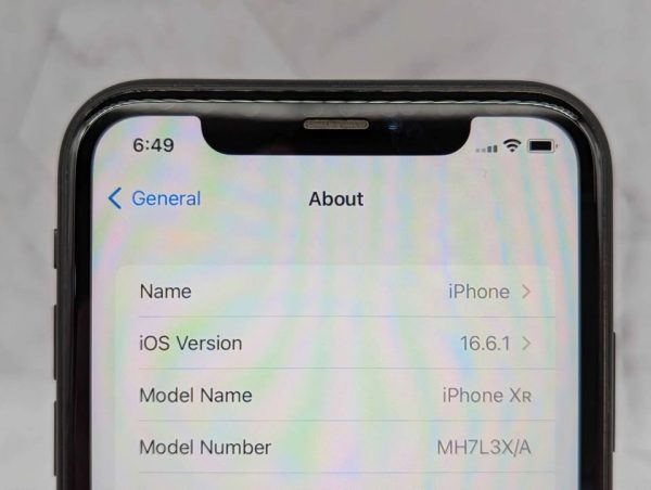 Apple iPhone XR 128GB (MH7L3X/A) - BP387124 - Image 7