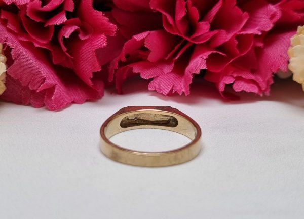 9ct Yellow Gold Signet Ring TW372636 - Image 8