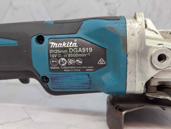 Makita 18V 125mm X-Lock Angle Grinder Skin-Only (DGA519) - BP388028 - Image 5