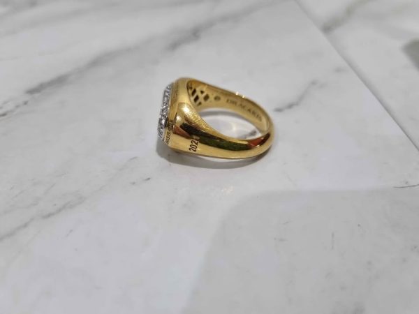 18CT YELLOW GOLD APT RING TW384462 - Image 15
