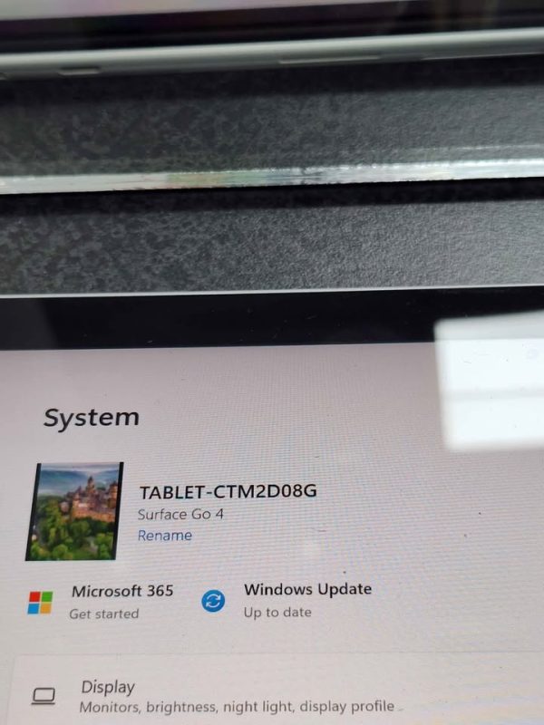 MICROSOFT TABLET WITH CHARGER #GN387793 - Image 5