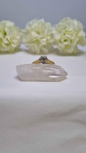18ct Yellow Gold Solitaire Diamond Ring TW314498