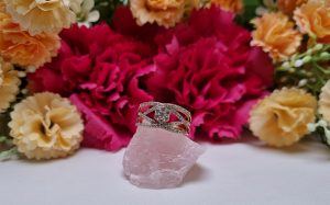 10ct Yellow Gold Channel/Cluster Dress Ring TW369725