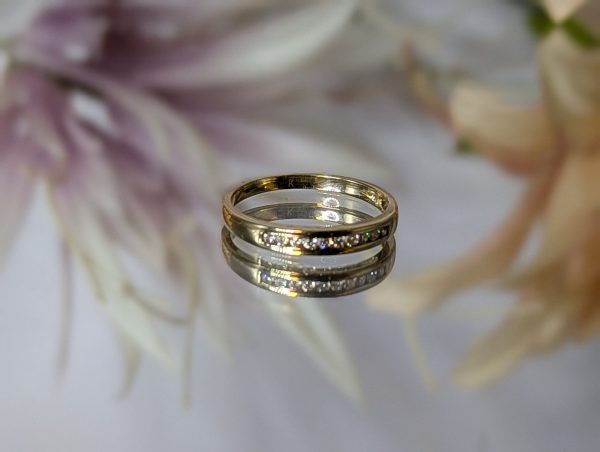 Ladies 9ct Gold Diamond Ring - BP387527 - Image 10