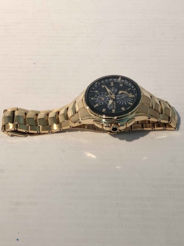 MENS GOLD SEIKO WATCH  (V198-OAB0) #GN390537 - Image 7