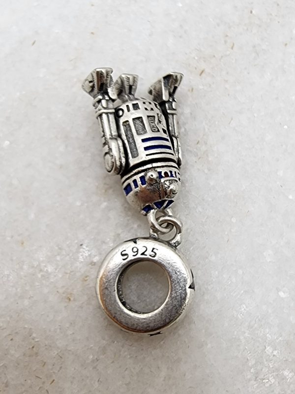 Pandora Star Wars Collection R2D2 Dangle Charm - IP383486-9 - Image 3
