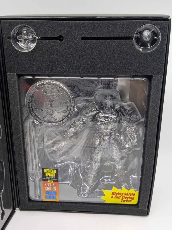 McFarlane Toys Medieval Spawn Silver Edition Collectible Action Figure - BL381888 - Image 5