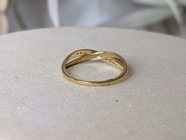 Ladies 9ct Gold Diamond Ring - BP370710 - Image 8