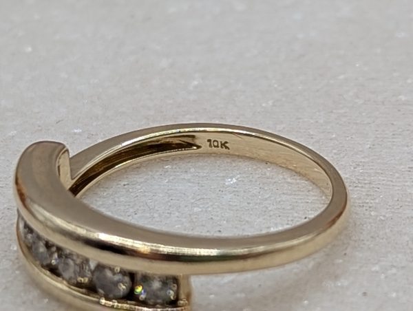 Ladies 10CT Yellow Gold Diamond Ring (3.0gms) - BP349275 - Image 6