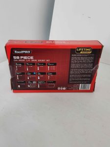 TOOLPRO 58 PIECE SOCKET SET #GN386390
