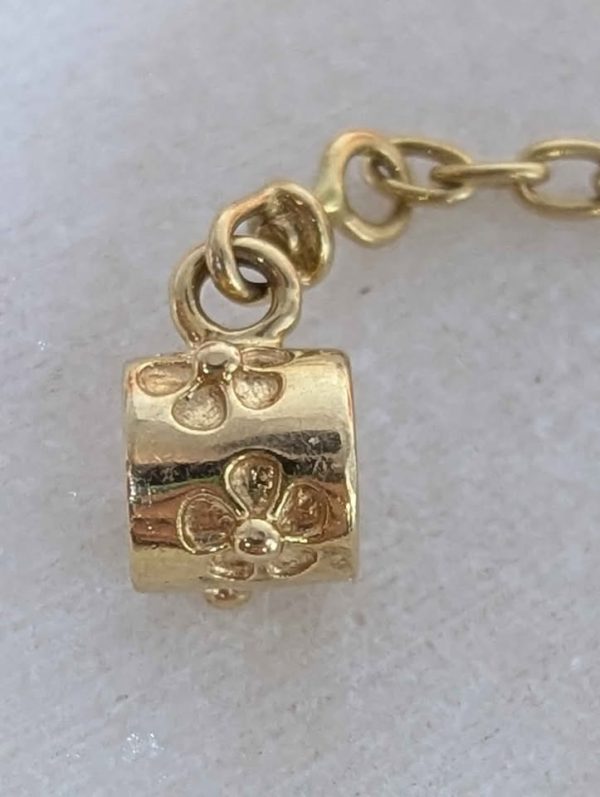 Pandora 14ct Yellow Gold Safety Chain (2.47gms) - BP342137 - Image 4