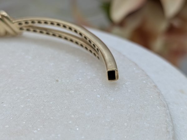 Ladies 10CT Yellow Gold Tieknot Bangle (12gms) - BP382831 - Image 8