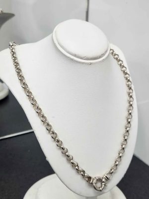 LADIES 925CT SILVER NECKLACE #GN343761