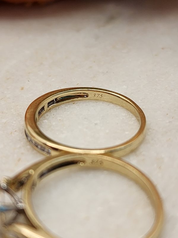 Ladies 9CT Yellow Gold Diamond Ring - IP387913-1 - Image 8