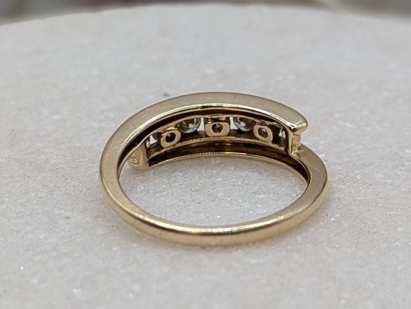 Ladies 10CT Yellow Gold Diamond Ring (3.0gms) - BP349275 - Image 4