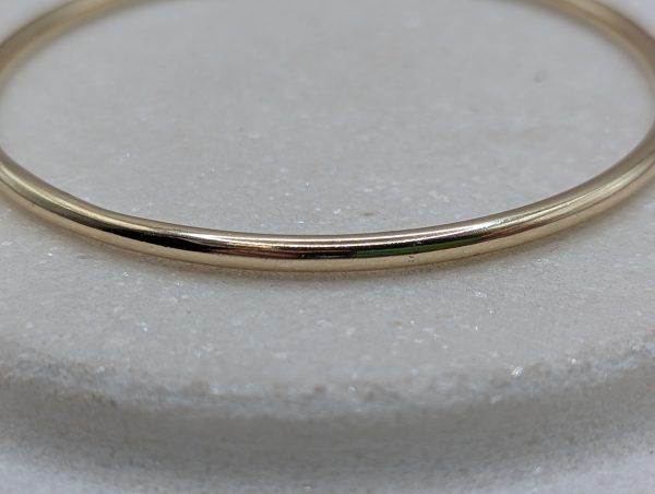 Ladies 9CT Yellow Gold Bangle (15.6gms) - BP361089 - Image 3