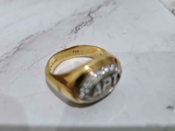 18CT YELLOW GOLD APT RING TW384462 - Image 12