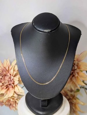 Ladies 9CT Yellow Gold Necklace (2.3gms) - BP365732