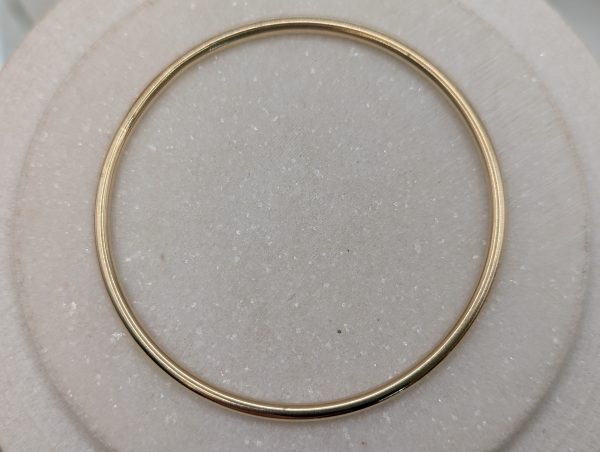 Ladies 9CT Yellow Gold Bangle (15.6gms) - BP361089 - Image 2