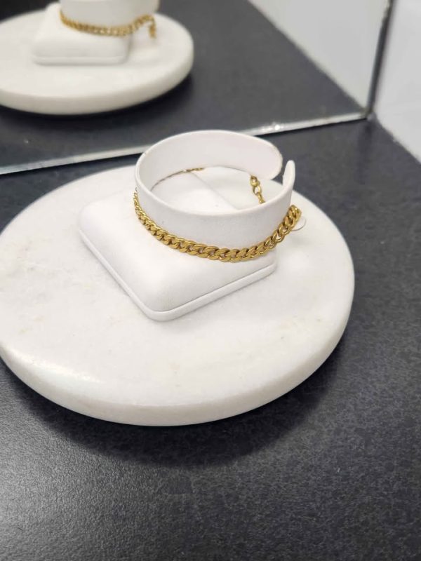 24CT YELLOW GOLD BRACELET #GN390395 - Image 17