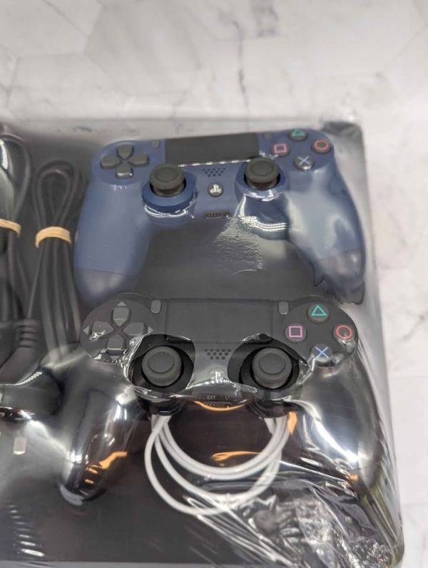 Sony PlayStation 4 Slim Console w/ 2 x Controllers - BP386469 - Image 2