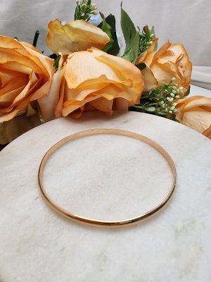 Ladies 9CT Rose Gold Bangle - IP344632