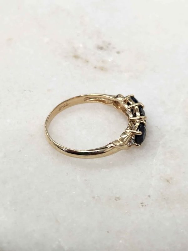 9CT YELLOW GOLD RING #GN388413 - Image 8