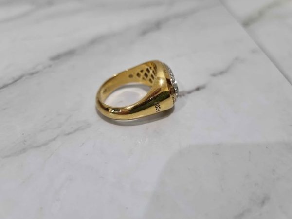 18CT YELLOW GOLD APT RING TW384462 - Image 6