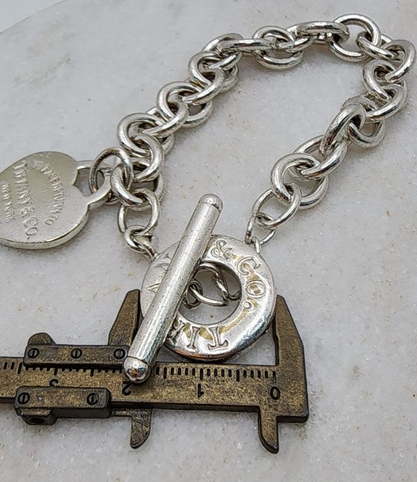Tiffany&Co. Heart Tag Toggle Bracelet Silver 925 - IP382661 - Image 16