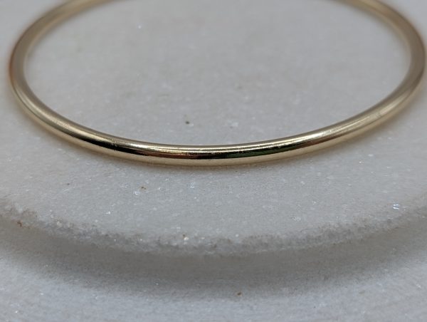 Ladies 9CT Yellow Gold Bangle (15.6gms) - BP361089 - Image 5
