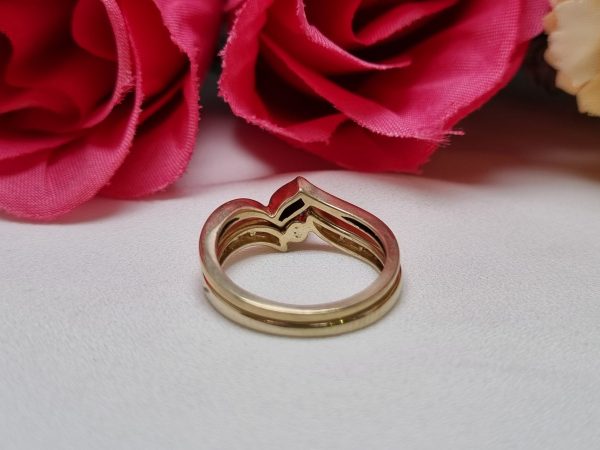 9ct Yellow Gold Bridal Set TW384480 - Image 12