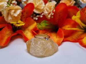 14ct Yellow Gold Solitaire Ring TW384820
