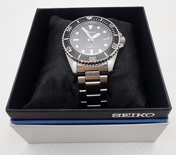 Seiko Prospex SNE597P Solar Diver's Watch - IP389507 - Image 9