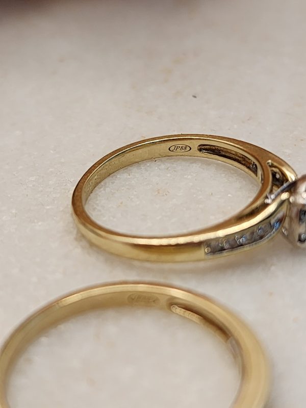 Ladies 9CT Yellow Gold Diamond Ring - IP387913-1 - Image 18
