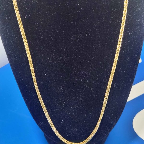 18CT YELLOW GOLD NECKLACE #GN365192 - Image 3