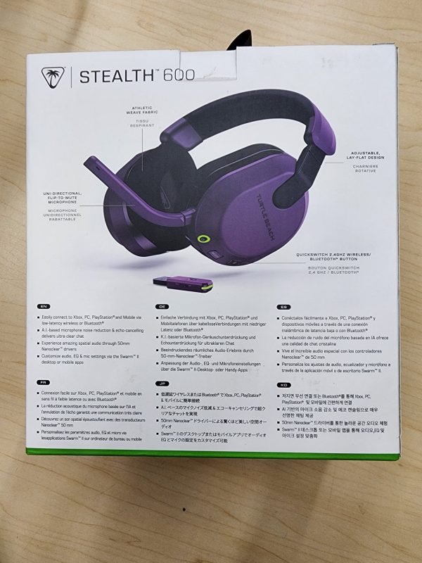 Turtle Beach Stealth 600 Wireless Gaming Headset (Purple) - IP387594 - Image 9