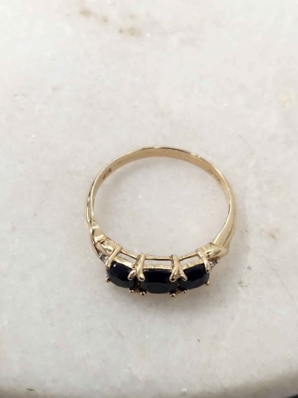 9CT YELLOW GOLD RING #GN388413 - Image 11