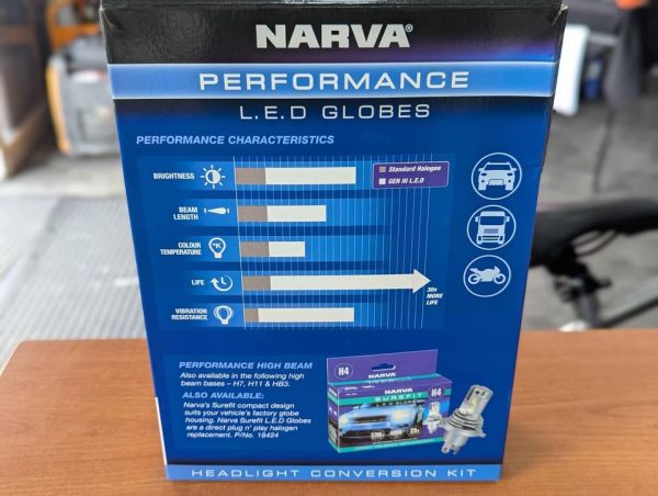 Narva Performance LED Globes Gen III Headlight Conversion Kit - BP383892 - Image 2