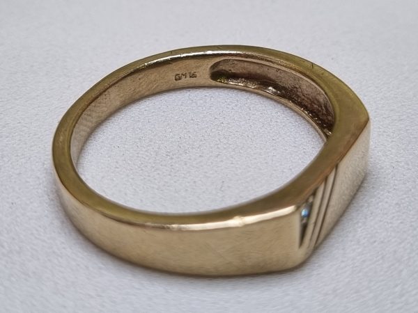 9ct Yellow Gold Signet Ring TW386571 - Image 4